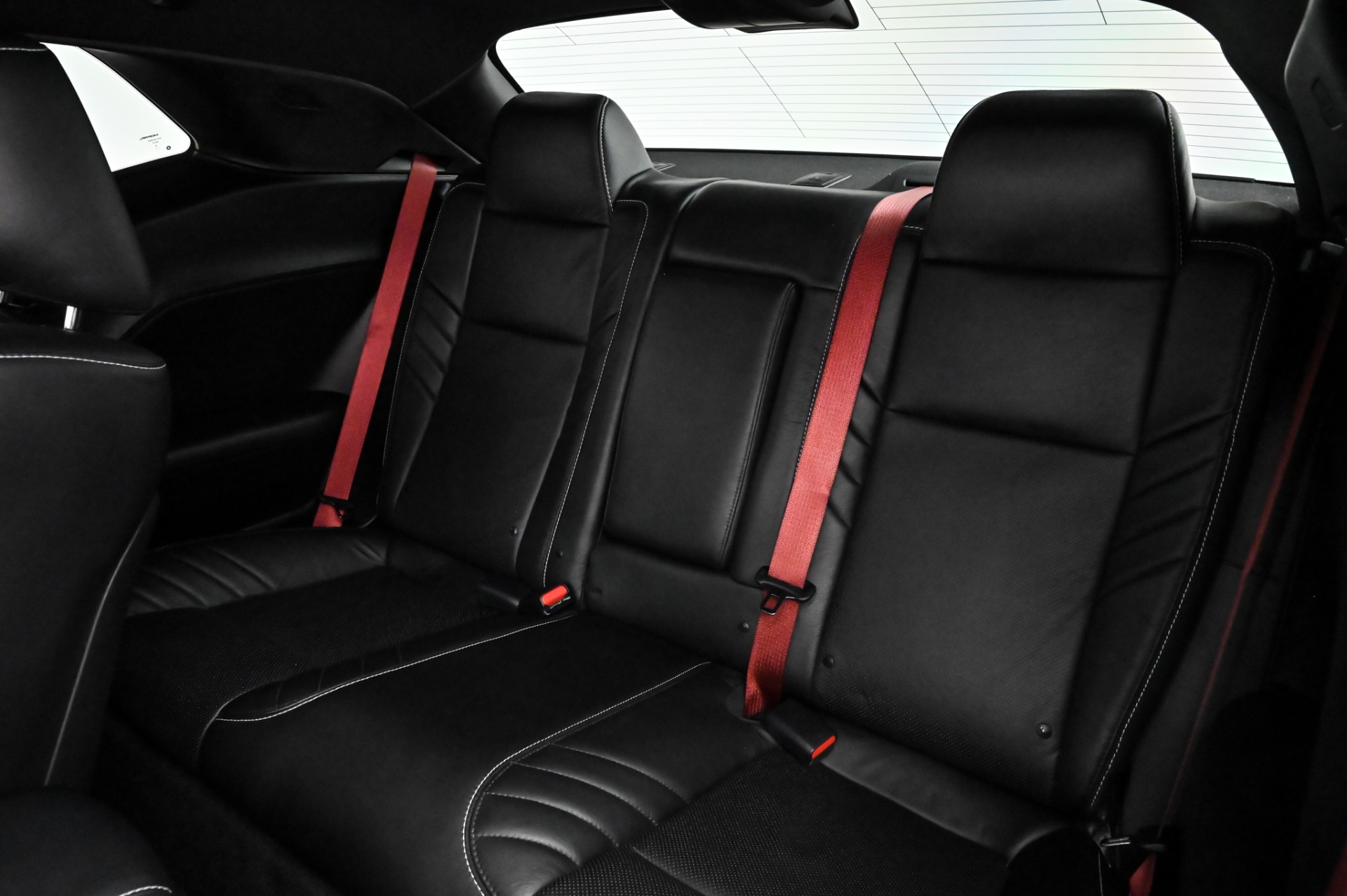 2022 dodge challenger hellcat interior back seat